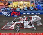 $1,000 to win IMCA Modified Race Headlines Westfal