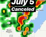 July 5, 2019 Races Canceled