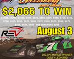 Two-State Swing on August 2-3 for REVIVAL Dirt Late Model Series