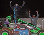 TY HULSEY LOCKS UP USAC WSO TITLE WITH RED DIRT SC