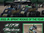 2022 Jr. Sprint Rookie of the Year