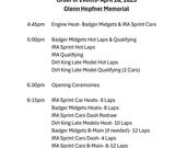 AFS Badger Midgets Set for Tonight's Glenn Hepfner Memorial at Be