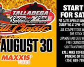 Talladega Short Track | Fall Classic- August 30th!