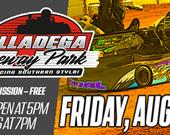 RAINED OUT Talladega Raceway Park | August 2nd!