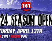 2024 Season Opens Saturday, April 13th