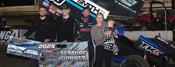 Tanner Thorson Triumphs with POWRi 410 Outlaw Spri...