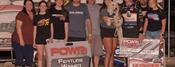 Karter Sarff Claims Coles County Speedway Win with...
