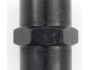 Fitting, Adapter, Straight, 1/4 in NPT Female to 1/4 in NPT Black