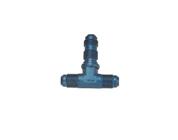 Aluminum Tee Bulkhead Fitting, -4 AN