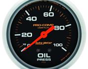 Auto Meter 5421 Pro-Comp Mechanical Oil Pressure Gauge, 100 psi, 2-5/8