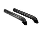 B2 Race Products Slip-Over Kickout Extension Pipes, 3 x 24 Inch