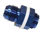 Fuel Cell Bulkhead Fitting -12AN Blue