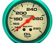 Auto Meter 4541 Ulta Nite Mechanical Oil Temperature Gauge