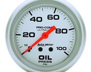 Auto Meter 4421 Ultra-Lite Mech Oil Pressure Gauge, 100psi, 2-5/8