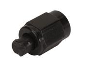 Aluminum Flare Fitting Cap, Black, -12 AN