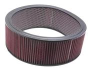 B2 Race Products Washable Air Filter Element, 14 x 4 Inch