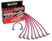 MSD 35599 8.5mm Spark Plug Wires Set, S/B Chevy HEI, Under Headers