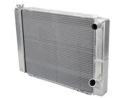 AFCO 80101NDP Double Pass Racing Radiator-27.5 Inch Wide, 19 Tall