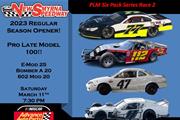 2023 Regular Season Begins 3/11/23 with 100 Laps of Pro Late Model Action!