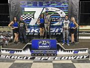 Starks Sweeps Night at Skagit Speedway for 10th Vi