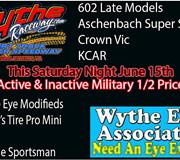 Wythe Eye Associates presents 1/2 Off Active & Inactive Military