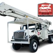 2014 International 7400 Terex 80' Bucket Truck