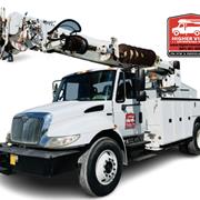 2012 International 4300 Altec 47' Digger Derrick 