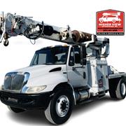 2013 International 4300 Altec 47' Digger Derrick