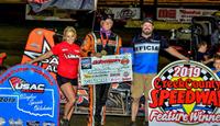 Smith tops Wingless Sprints of Oklahoma at Cr