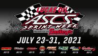 ASCS Sprint Week Daily Breakdown Of Times, Pr