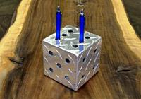 Roll-the-Dice Pen Holder