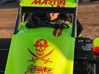 Jarrett Martin Salvages Top Ten with Steering