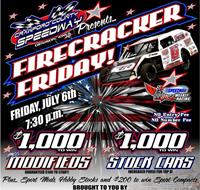 Friday July 6th $1000 to win for Modifieds and Sto