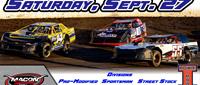 September 27: Weekly Racing Season Championship at...