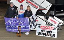 Bergman Blasts to First Victory of Season by