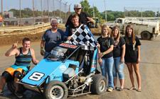 Josh Marcham wins the $1,000-to-win Quick Eng
