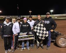 Colton Hardy Scores First Non-Wing Sprint Car