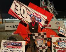 GOODRICH CLAIMS CHECKERED FLAG AT I88 SPEEDWA