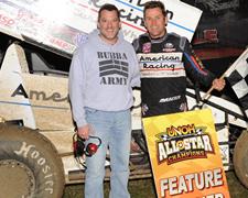 MADSEN SCORES LAST LAP PASS FOR WIN TO OPEN N