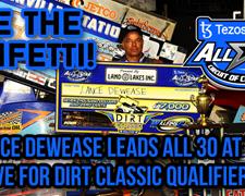 Lance Dewease leads all 30 at The Grove for D