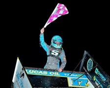 White Earns First Career ASCS Victory During