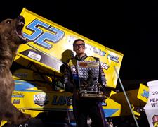 Blake Hahn Sweeps The Lucas Oil ASCS Grizzly