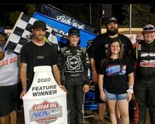 Crouch Captures First Career Outlaw Micro Spr