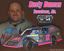 Rusty Duncan Leading Chase for Modified Sport