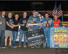 Wolff scores second Lakeside Speedway victory