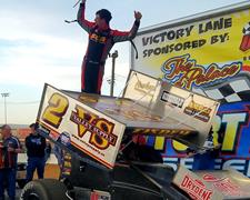 Cisney Produces First Feature Win of Year Dur