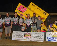 Blake Hahn Charges To ASCS Sprint Week Victor