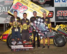 Hahn Holds On For ASCS Elite Outlaw Victory A