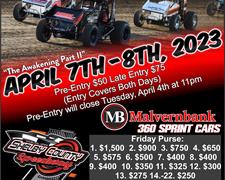 Up Next... Shelby County Speedway April 7th &