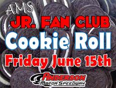 Jr. Fan Club Cookie Roll 6-15-18